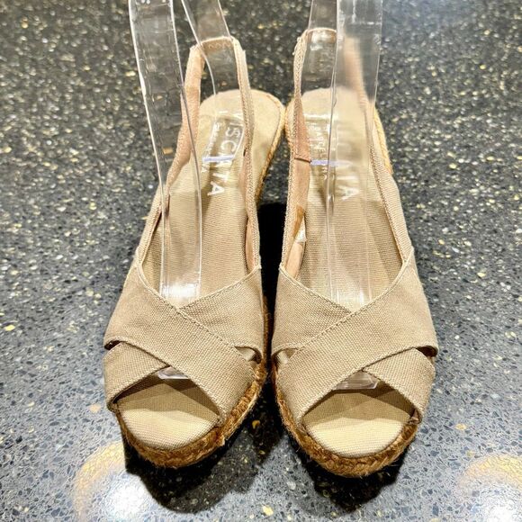 Viscata Calella Demi Wedge Slingback Espadrilles | 38 - Picture 2 of 9